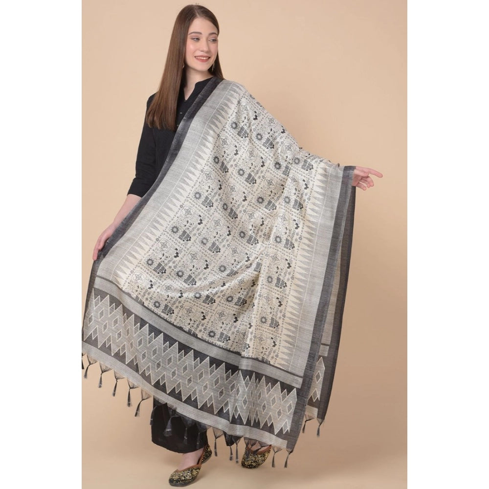 Classy Women's Art Silk Printed Dupatta