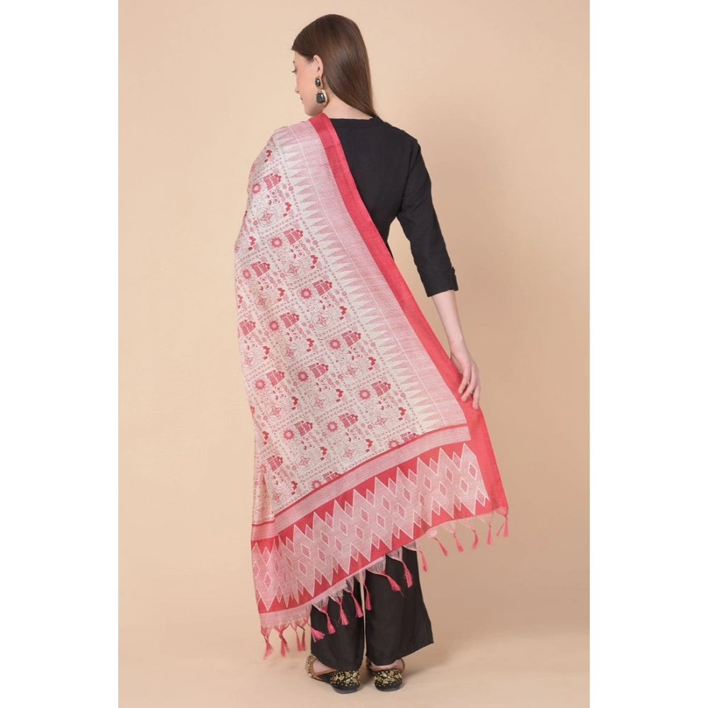 Graceful Women's Art Silk Printed Dupatta