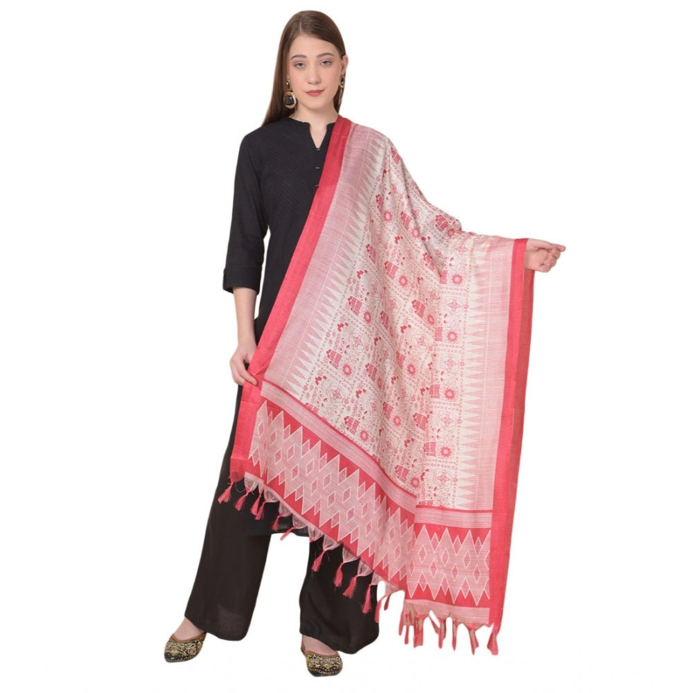 Graceful Women's Art Silk Printed Dupatta