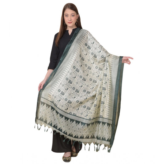 Wonderful Women's Art Silk Printed Dupatta