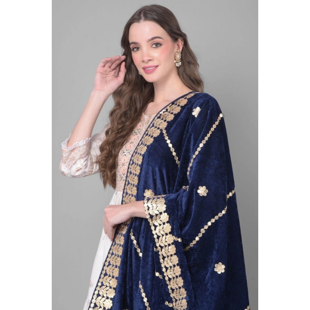 Alluring Women's Velvet Gotta Patti Dupatta