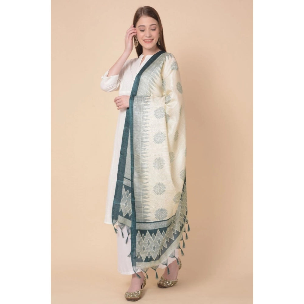 Wonderful Women's Art Silk Printed Dupatta