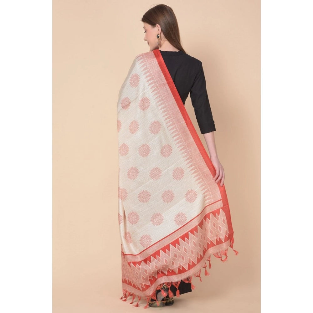 Graceful Women's Art Silk Printed Dupatta