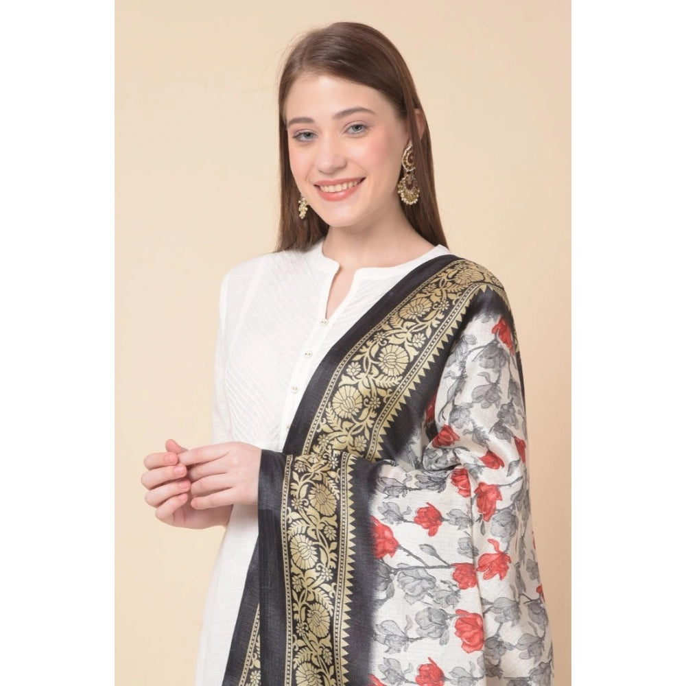 Classy Women's Art Silk Printed Dupatta