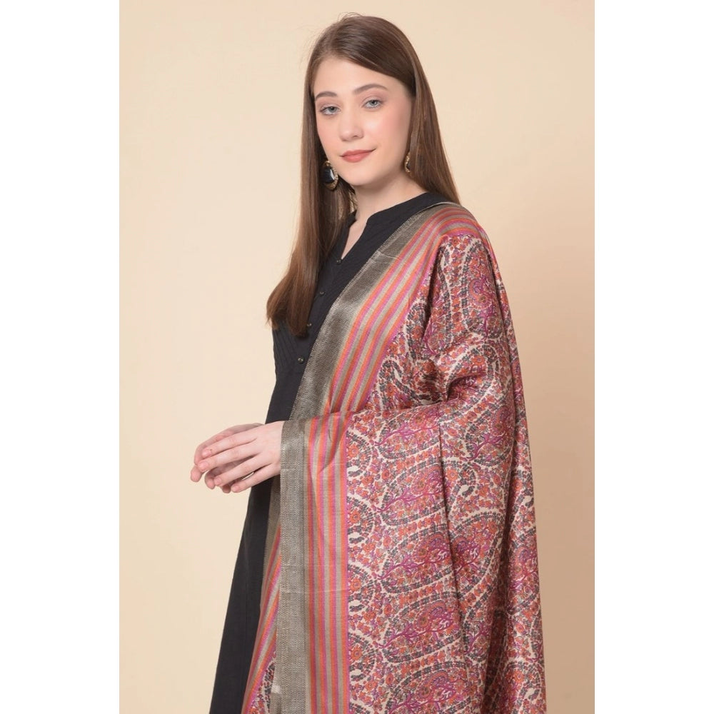 Wonderful Women's Art Silk Printed Dupatta