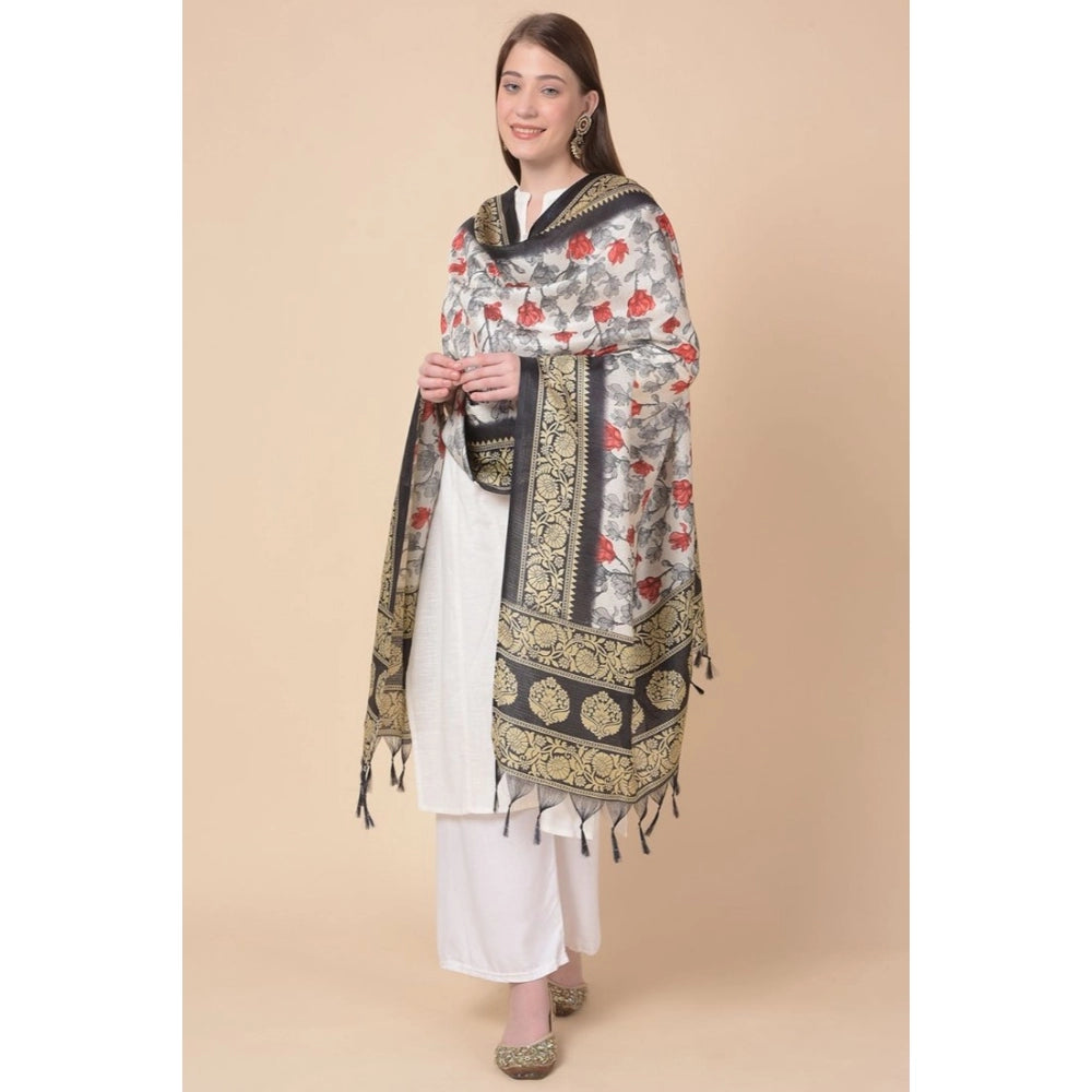 Classy Women's Art Silk Printed Dupatta