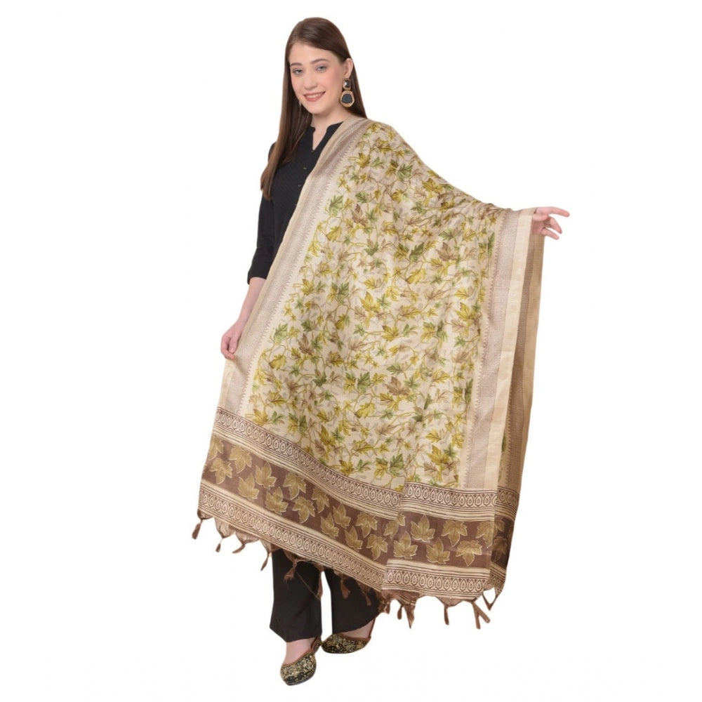 Wonderful Women's Art Silk Printed Dupatta