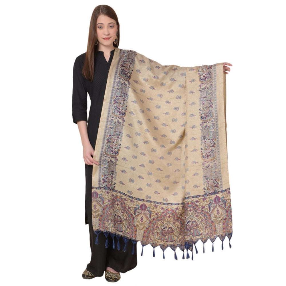 Wonderful Women's Art Silk Printed Dupatta