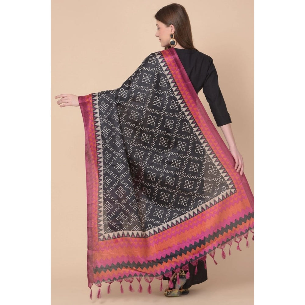 Classy Women's Art Silk Printed Dupatta