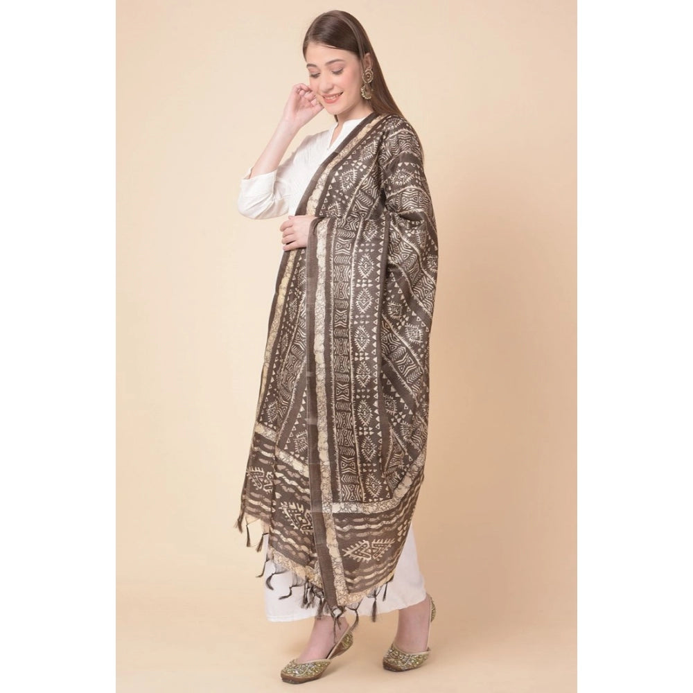 Classy Women's Art Silk Printed Dupatta