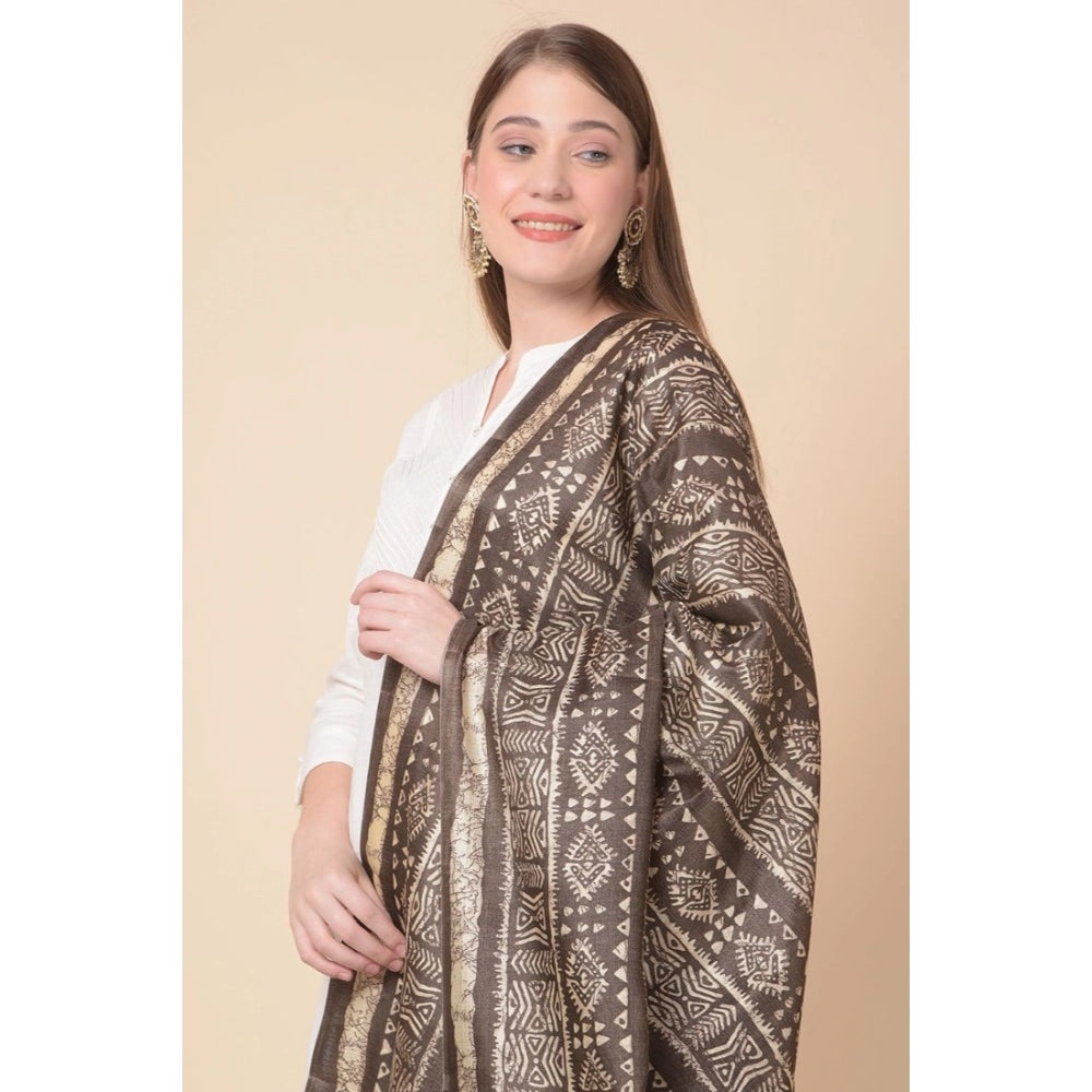 Classy Women's Art Silk Printed Dupatta