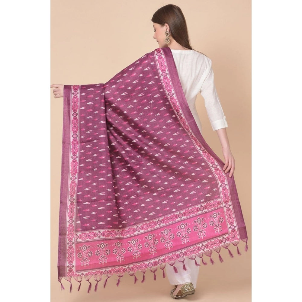 Graceful Women's Art Silk Printed Dupatta