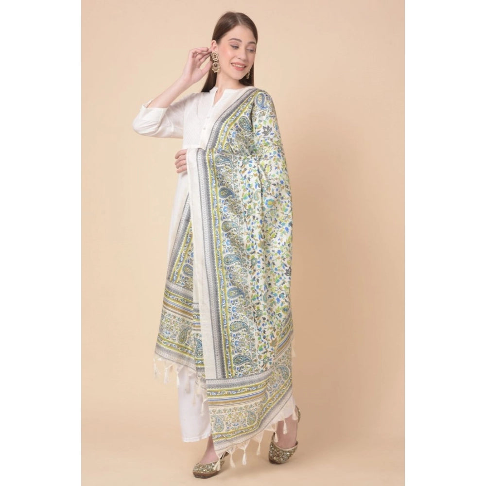 Wonderful Women's Art Silk Printed Dupatta