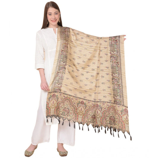 Wonderful Women's Art Silk Printed Dupatta