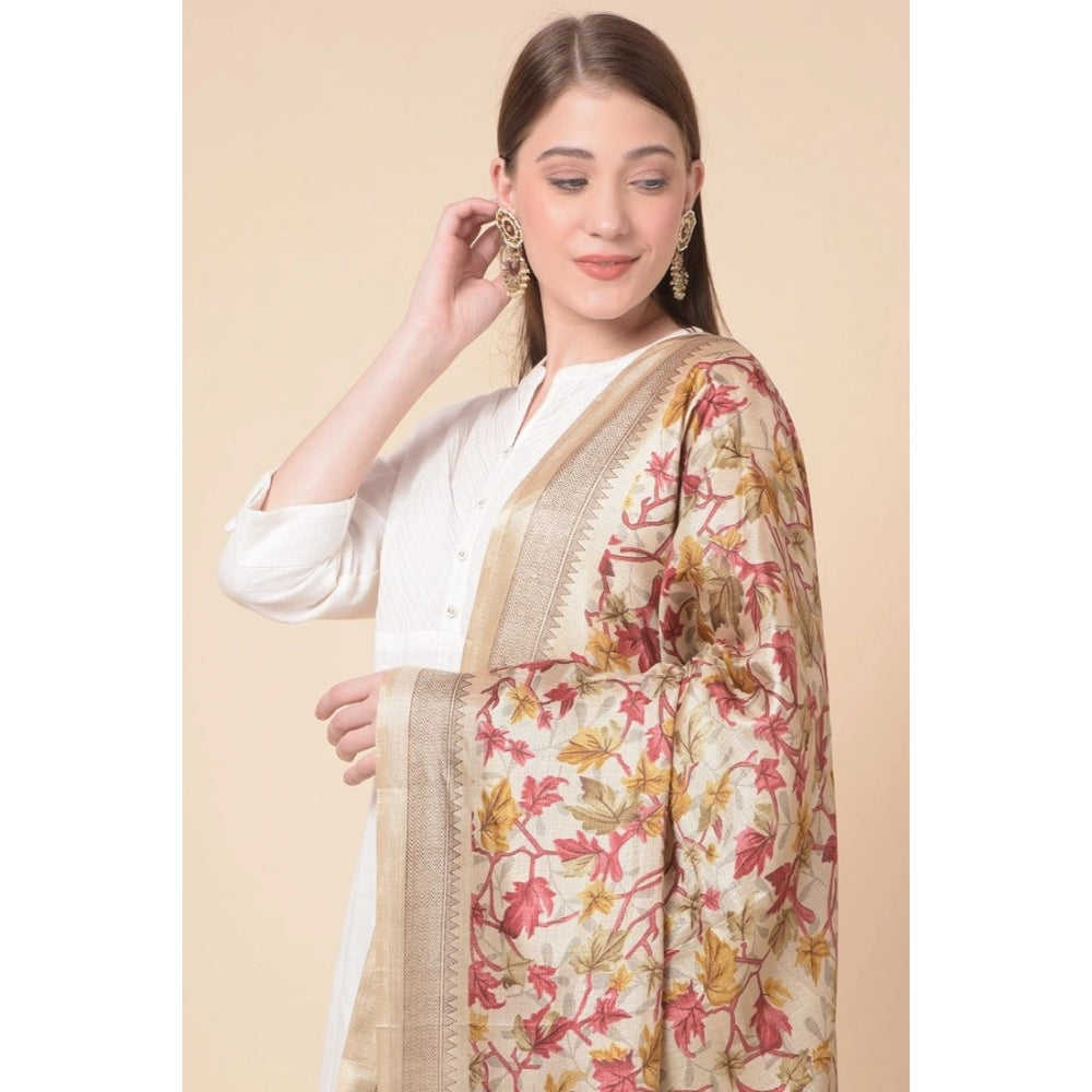 Wonderful Women's Art Silk Printed Dupatta