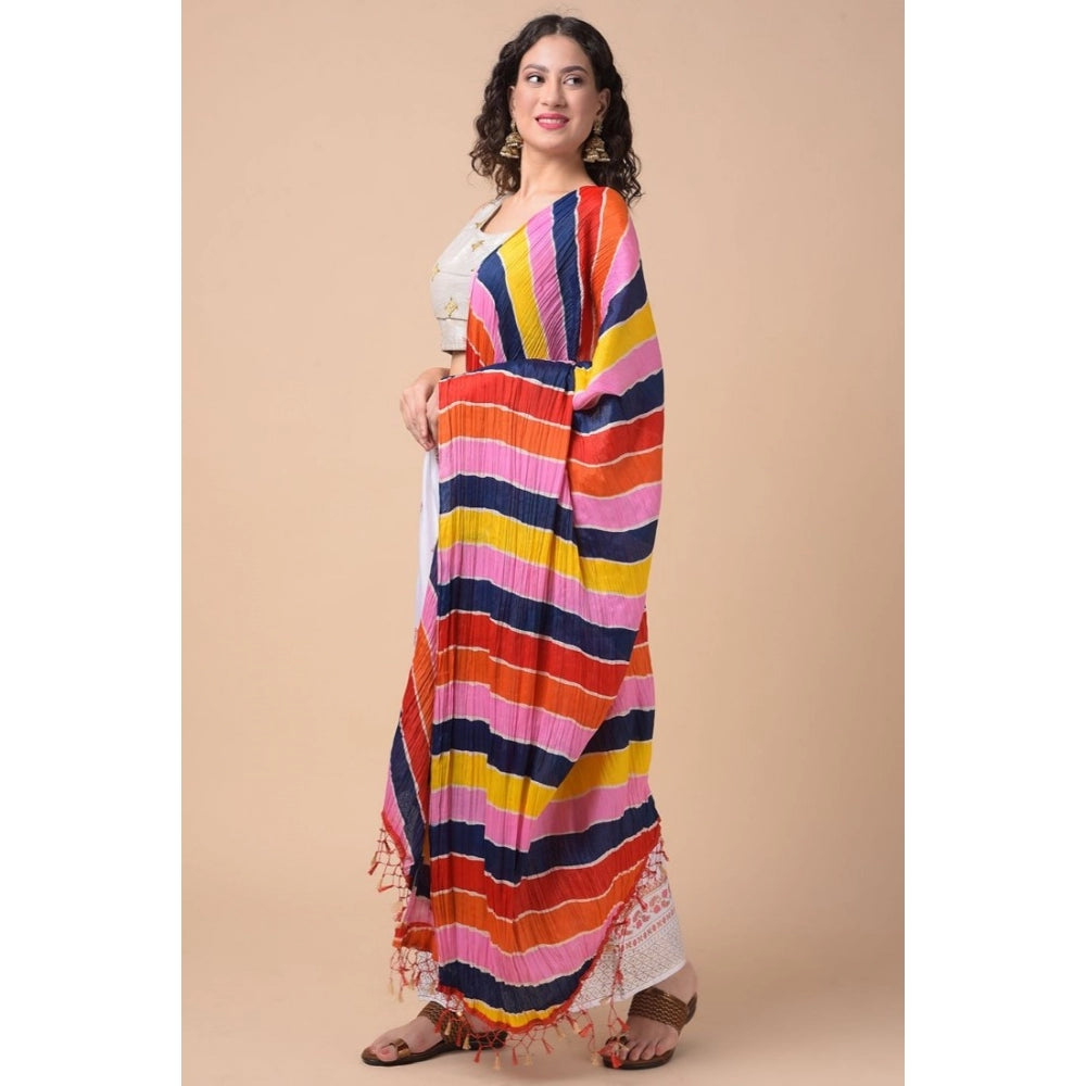 Graceful Women's Chanderi Printed Dupatta