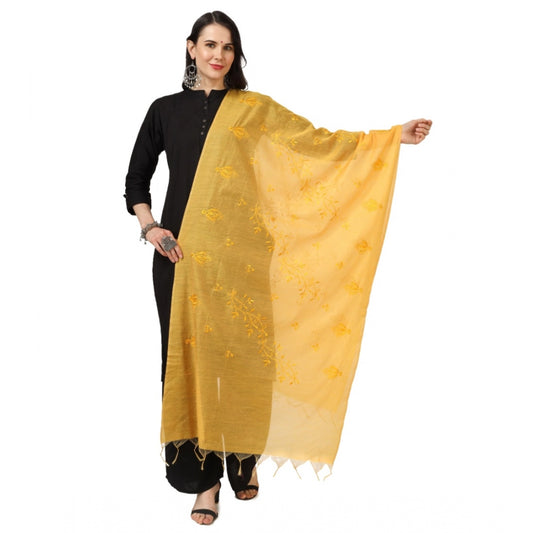 Stunning Women's Cotton Embroidered Dupatta