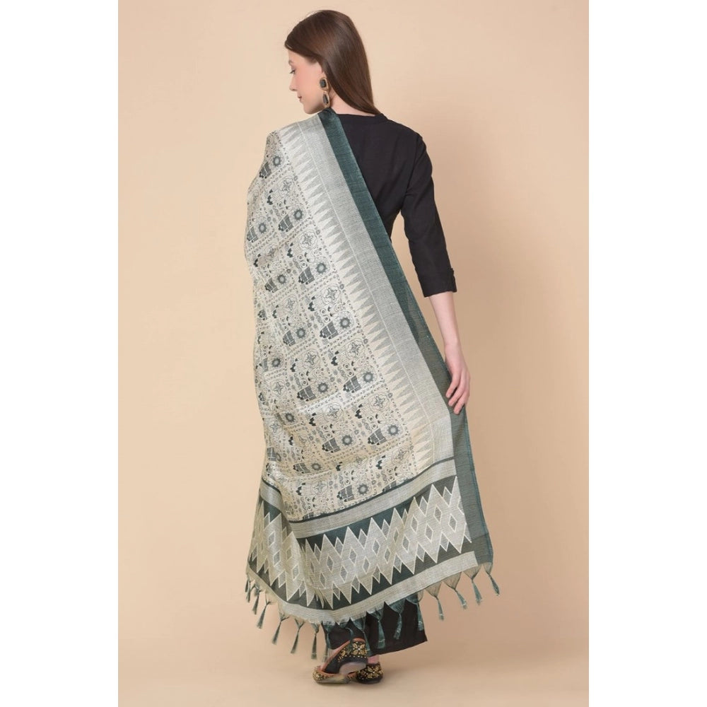 Wonderful Women's Art Silk Printed Dupatta