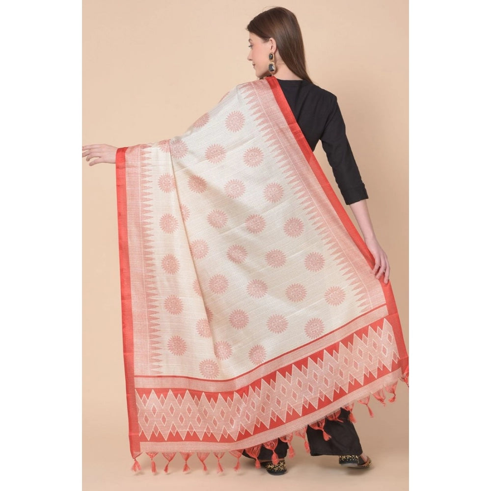 Graceful Women's Art Silk Printed Dupatta