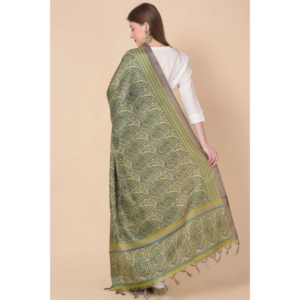 Wonderful Women's Art Silk Printed Dupatta