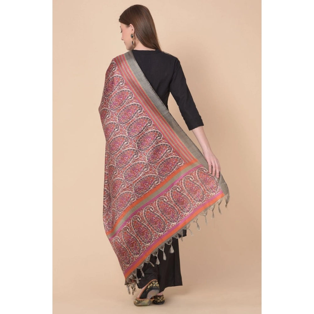 Wonderful Women's Art Silk Printed Dupatta