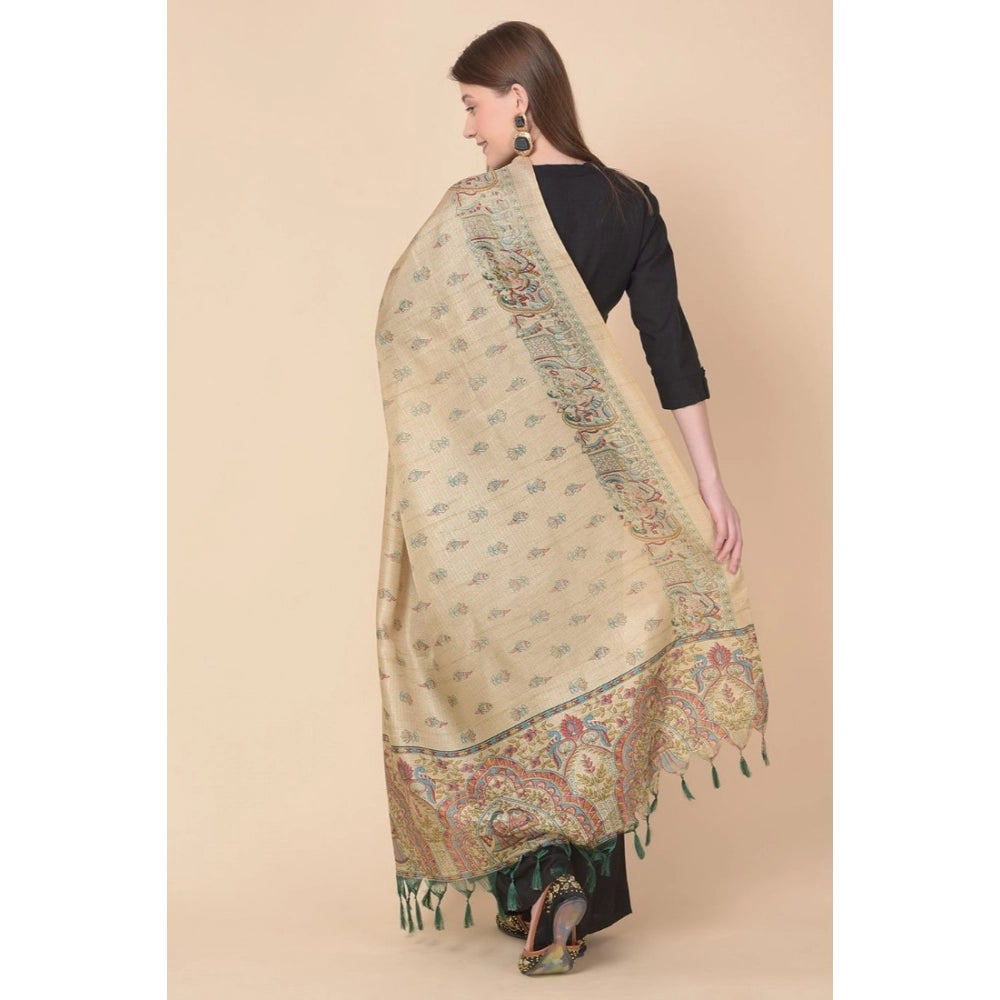 Wonderful Women's Art Silk Printed Dupatta