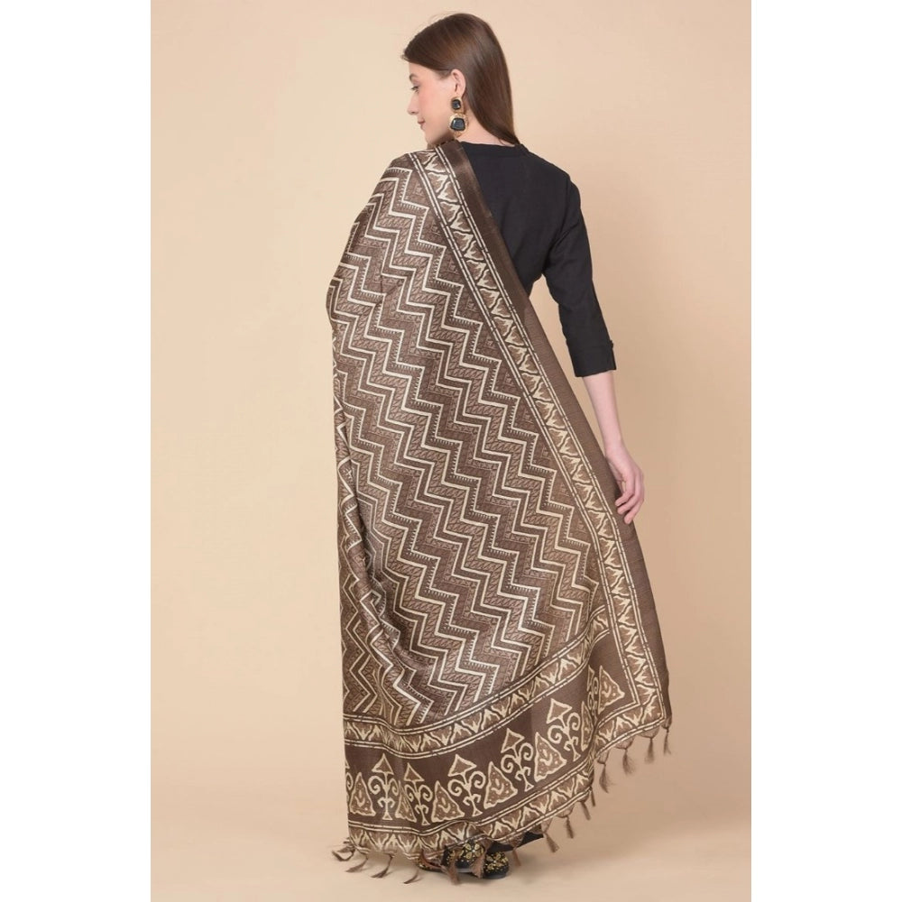 Classy Women's Art Silk Printed Dupatta