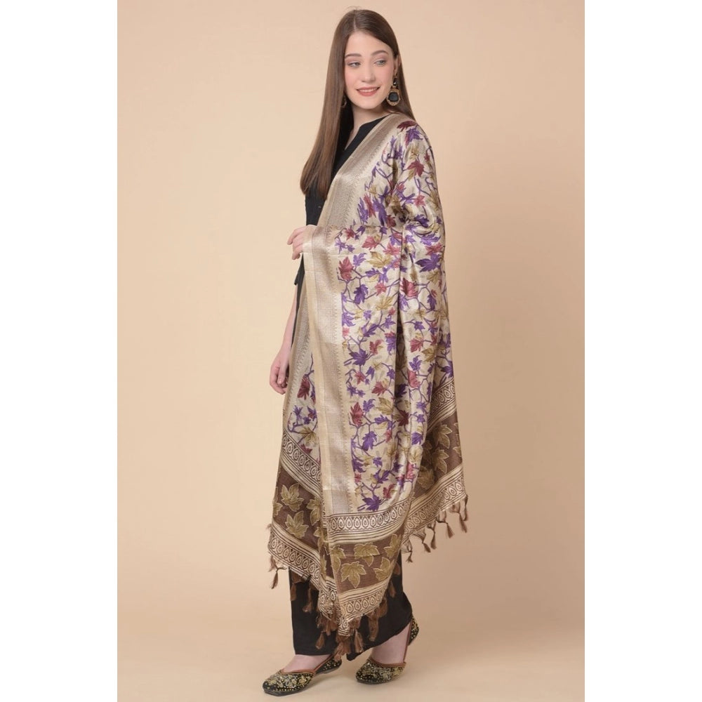 Wonderful Women's Art Silk Printed Dupatta