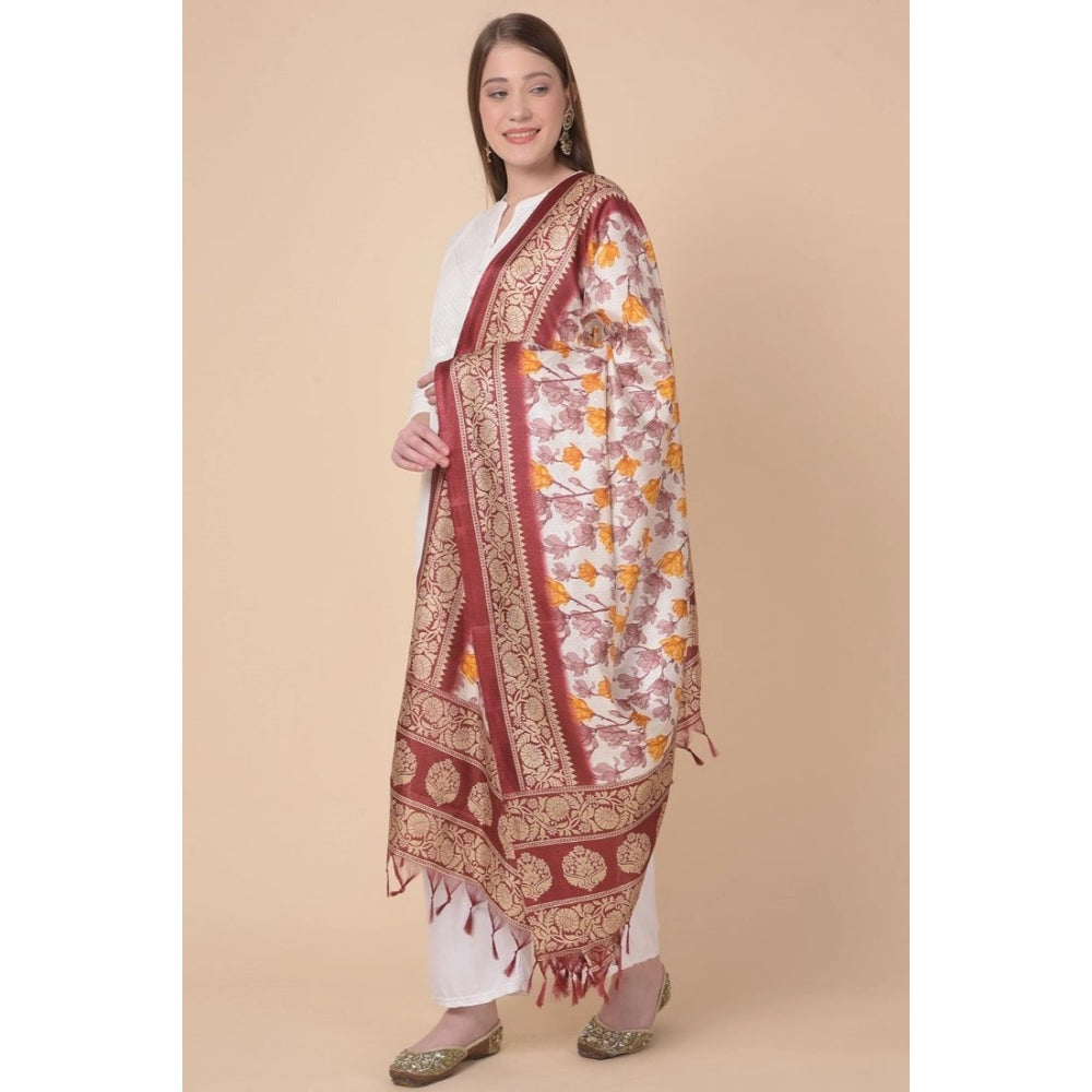 Trendy Women's Art Silk Printed Dupatta