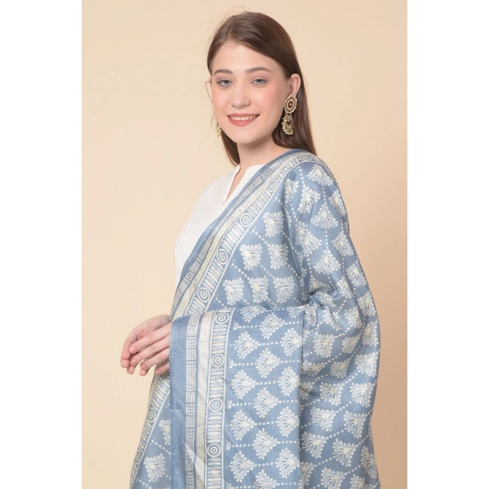 Wonderful Women's Art Silk Printed Dupatta