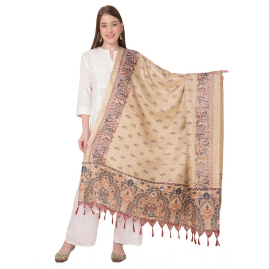 Wonderful Women's Art Silk Printed Dupatta