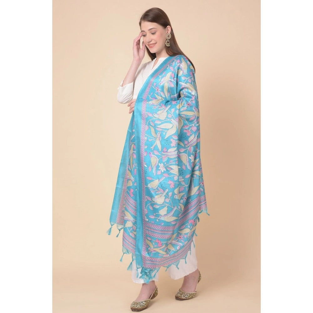 Graceful Women's Art Silk Printed Dupatta