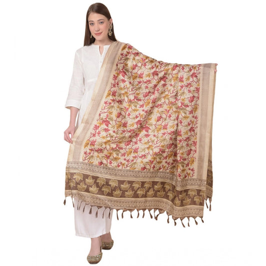 Wonderful Women's Art Silk Printed Dupatta