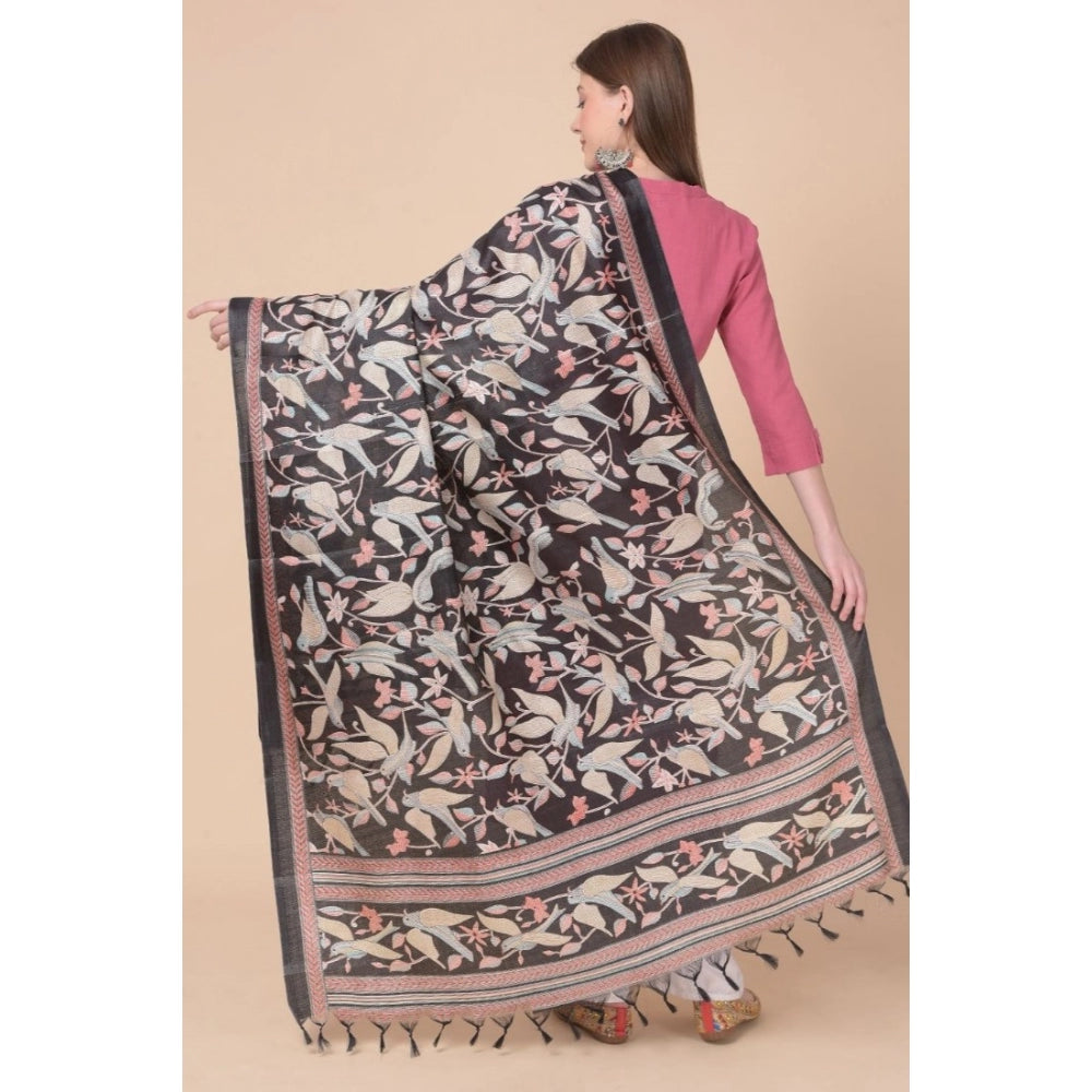 Classy Women's Art Silk Printed Dupatta