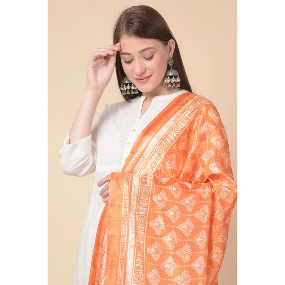 Trendy Women's Art Silk Printed Dupatta