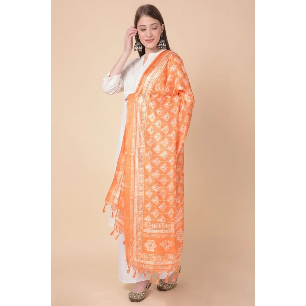 Trendy Women's Art Silk Printed Dupatta