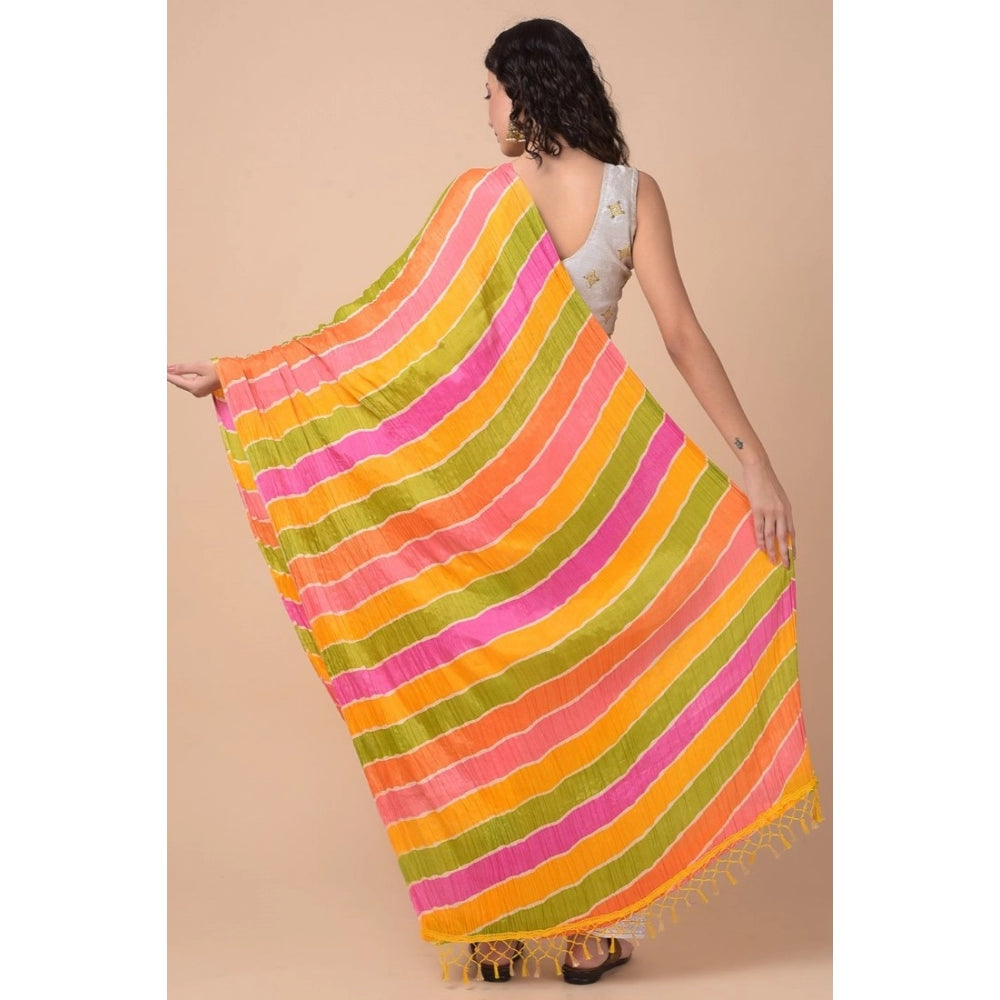 Graceful Women's Chanderi Printed Dupatta