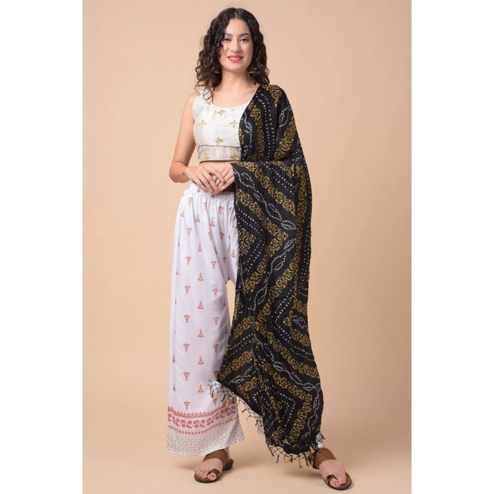 Graceful Women's Chanderi Printed Dupatta