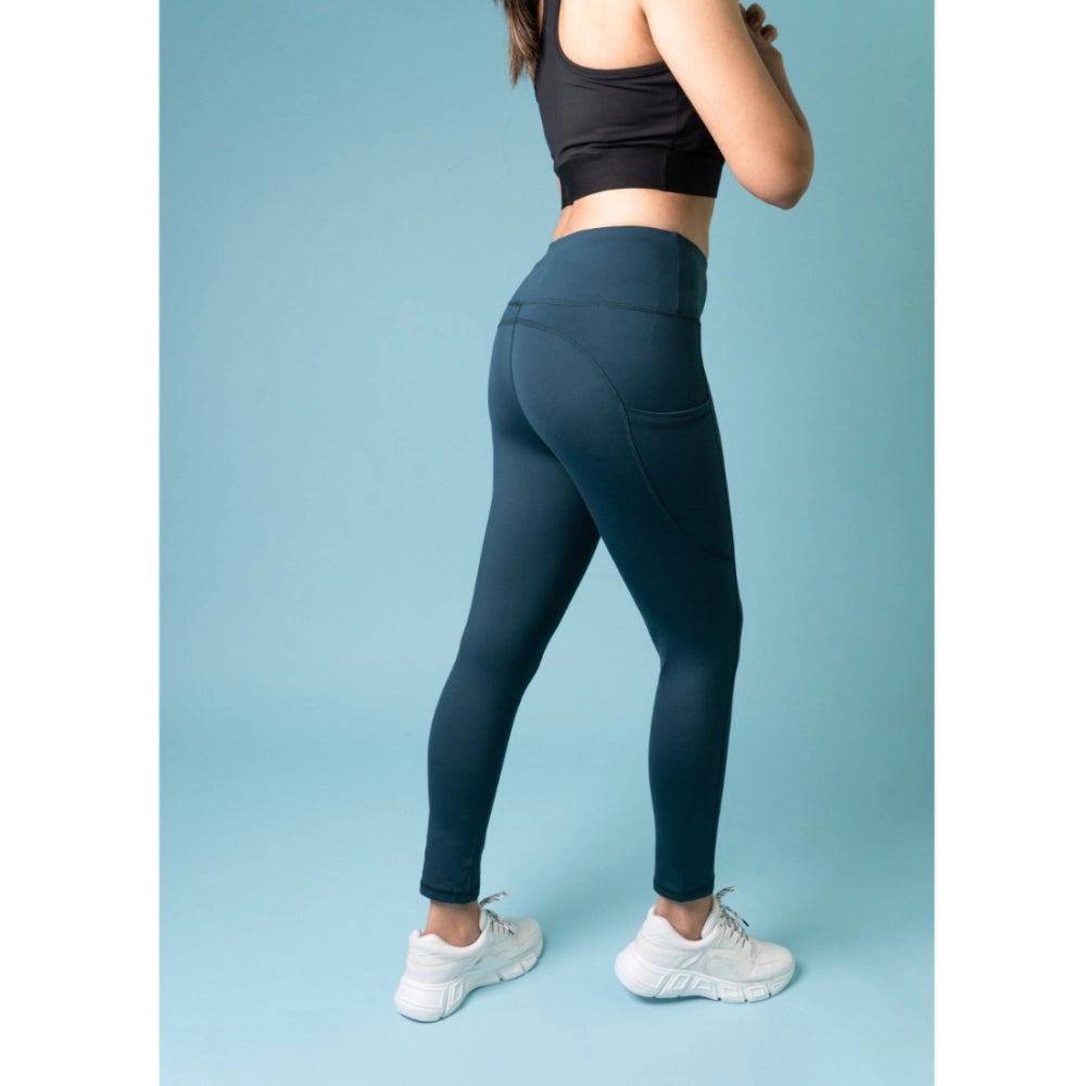 Attractive Polyster Soild Sport Leggings