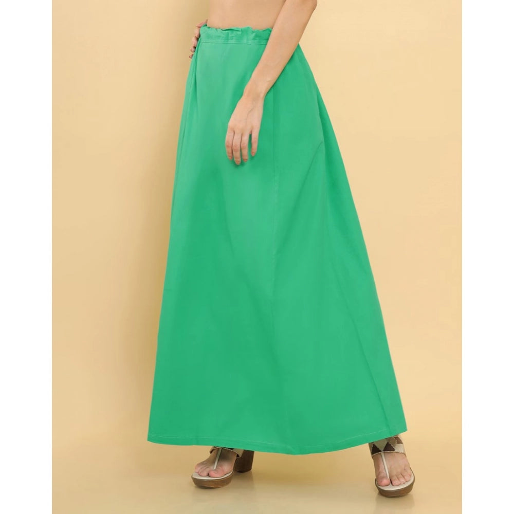 Wonderful Women's Cotton Solid Free Size Petticoat