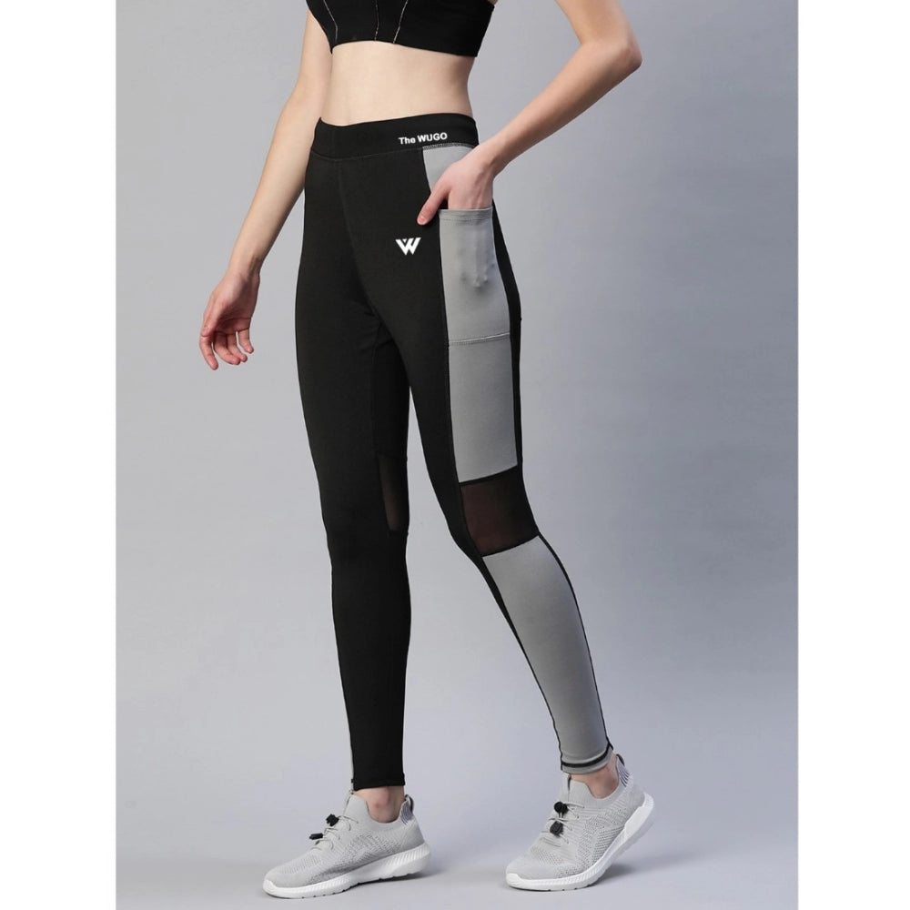 Attractive Polyster Soild Sport Leggings