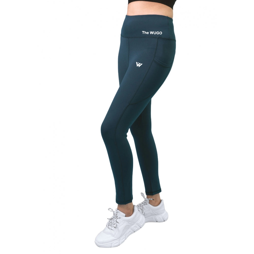 Attractive Polyster Soild Sport Leggings