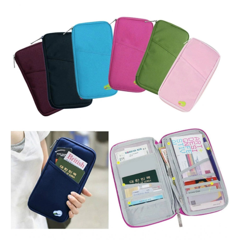 Versatile Passport Holder Passport Wallet Travel Wallet Envelope Flip Cover Case Pouch As Well As for Credit Cards