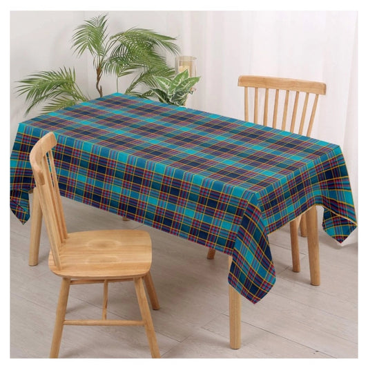 Graceful Checked Cotton Checks Table Cloth