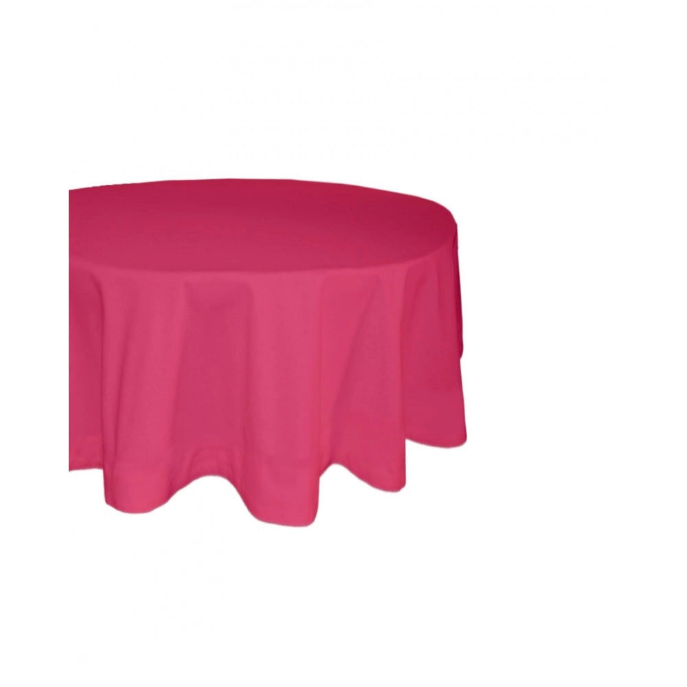 Voguish Solid Cotton Plain Table Cloth