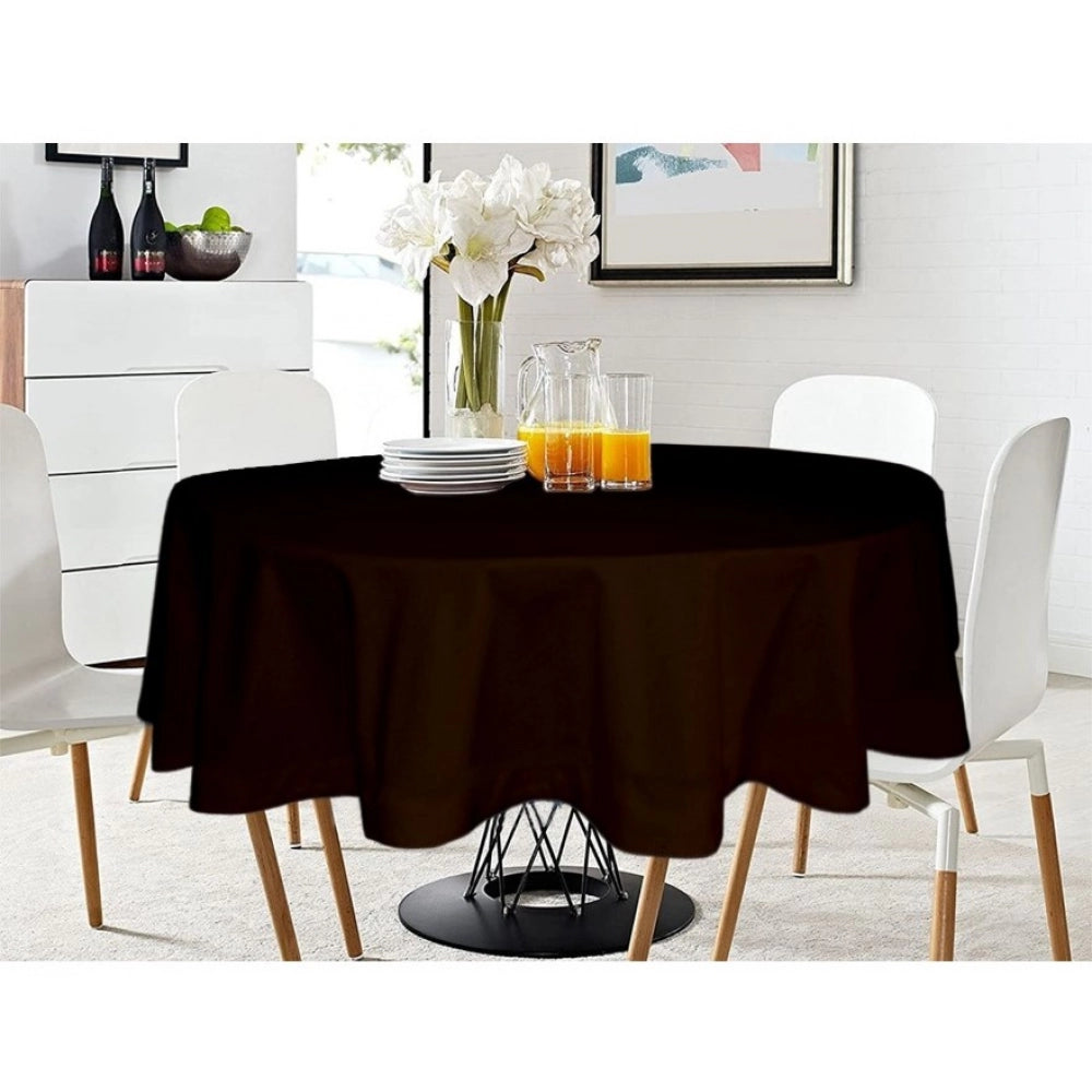 Voguish Solid Cotton Plain Table Cloth