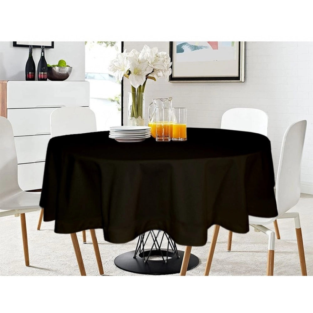 Voguish Solid Cotton Plain Table Cloth