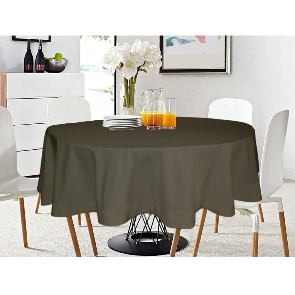 Voguish Solid Cotton Plain Table Cloth