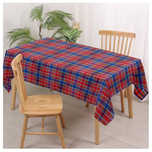 Graceful Checked Cotton Checks Table Cloth