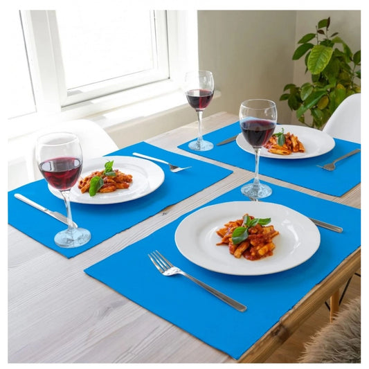 Voguish Solid Cotton Place Mats Sets